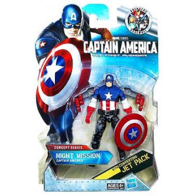 Concept Series Night Mission Captain America Action Figure   